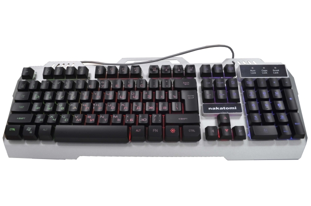 KG-35U Клавиатура Dialog Nakatomi Gamingr silver USB