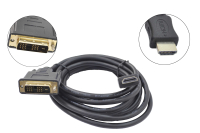 58481 Кабель Gembird/Cablexpert HDMI - DVI-D (19M/19M) 3.0м CC-HDMI-DVI-10