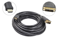 58324 Кабель Gembird/Cablexpert HDMI - DVI-D (19M/19M) 10.0м CC-HDMI-DVI-10MC