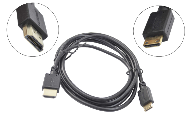 57095 Кабель HDMI-miniHDMI (19M/19M) 1.8m ver:1.4 Gembird/Cablexpert, черный CC-HDMI4C-6