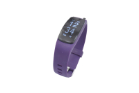 56767 Фитнес трекер Lime 117HR purple (пульсометр, шагомер, подсчет калорий, часы, будильник, пурпурный ремешок)