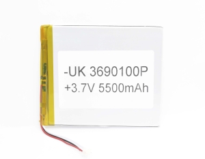 00-00020031 Аккумулятор 3.7V 5500mAh 3.6x90x100mm универсальный с проводками