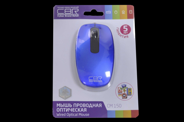 23226 Мышь компьютерная CBR CM-150 blue