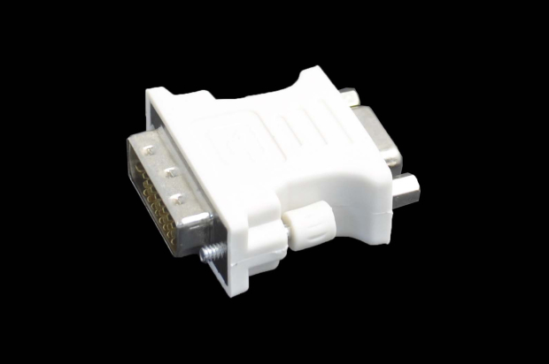 Переходник DVI-D "шт" - VGA "гн" пластик 5-885