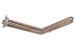 T.3174154 ТЭН 2000W (1000+1000W) для горизонтального в/н Thermex, Timberk (2,0кВт, RfF D64mm, под анод M6) — фото 1