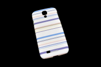 170215 Чехол Print Cover Samsung Galaxy S4 Blue Stripe Krusell (KS-89864)