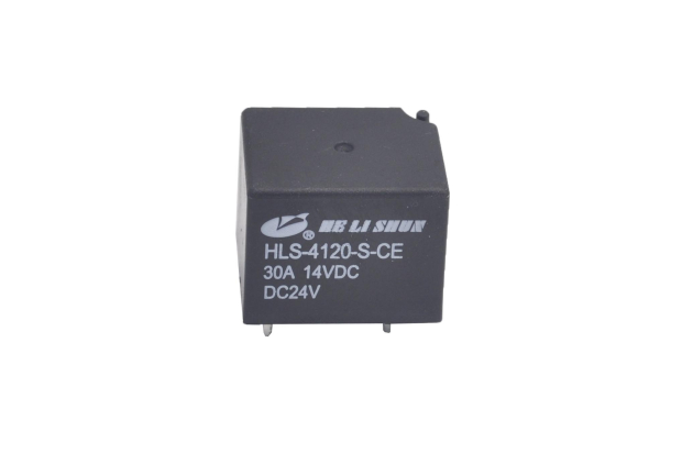 Реле HLS-4120 Катушка 24V, одна группа, 30А 26х21х21