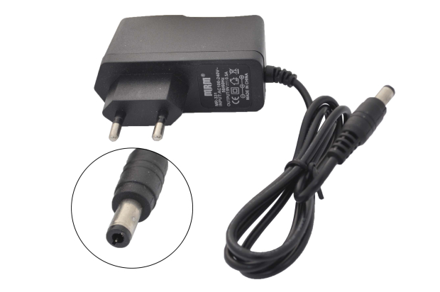 Блок питания 220V/ 9.0V  0.5A MR-331 (5.5x2.5) импульсный (адаптер)