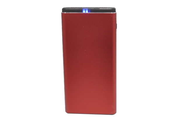 23740 Портативное зарядное устройство XO PB-040 10000mA-ч, металл, красное
