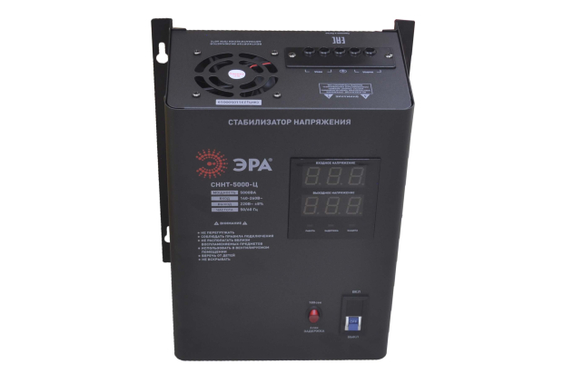 СННТ-5000-Ц Стабилизатор Эра настенный 140-260B/220B, 5000BA