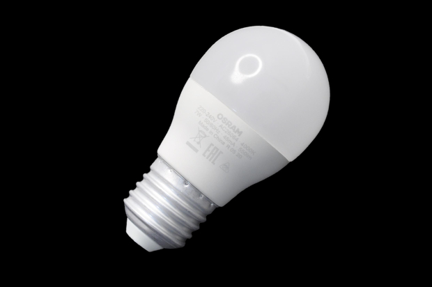 Лампа светодиодная  Osram LED VALUE CLASSIC P60 7W 840 230V FR E27