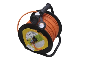 Удлинитель Эра 220V 1 розетка 50,0м RPx-1.2x1.5-50m катушка (без заземления)