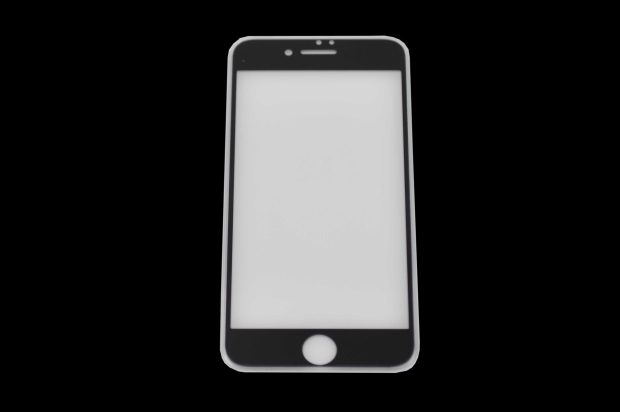 Защитное стекло с силиконовой рамкой для iPhone 7