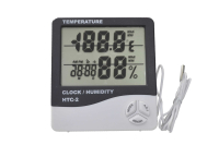 HTC-2 Термометр комнатный с влажностью и часами