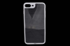 Накладка гибридная Re.case "Clear Glass" APL 7plus/8plus белый