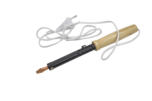Паяльник ЭПСН дерево 220V/ 80W 12-0280