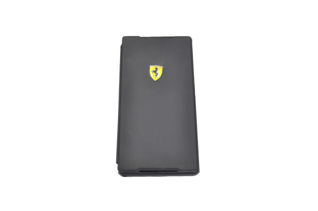 302325 Чехол с крышкой Ferrari Ultra Slim Case for Sony Z2/Black SESLI0105