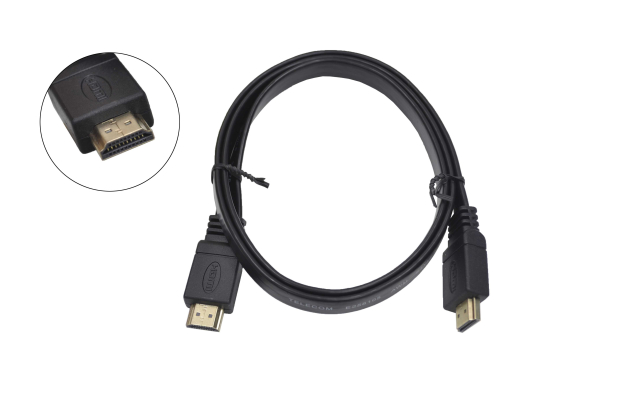 Шнур HDMI - HDMI ver 1.4+3D, 1.0м Tekecom CG540D
