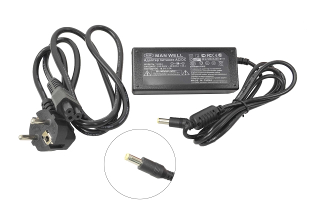 Блок питания 220V/18.5V 3.5A Manwell (4.8x1.7) импльсный (адаптер)