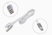 13319 Кабель Premium USB - type-C  оплетка белый — фото 1