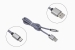 13318 Кабель Premium USB - type-C  оплетка серебристый — фото 1