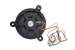 0064001988B Вентилятор (GW12E12MS1DB-57Z32) 12V, 0,22A , D120mm для холодильника Haier — фото 1