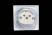 1-203-06 Intro Розетка 2P+E Schuko с крышкой, 16А-250В, IP20, СУ, Plano, перламутр