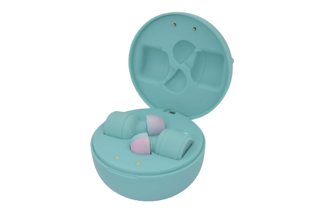30052 Беспроводные наушники Smarterra Cute Cat TWS AT600C голубые