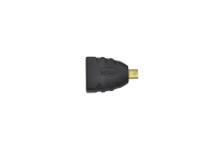 Переходник HDMI "шт" -  microHDMI "гн" gold 17-6815