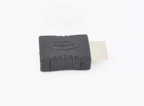 0281286 Переходник 3C-HDMI (M) - HDMI (F) AD206GP, позолоченные коннекторы, черный