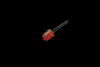 Светодиод 10мм FYL-10003 LRD-B - красный мигающий (60° 2.2Hz/min)