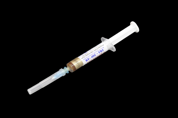 Флюс паяльный CyberFlux FRA-260-AM  2ml. (красный)