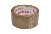 Упаковочная клейкая лента Rexant 48/65  50 мкм, коричневый, 09-4212