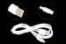 UL04AW Кабель UBIK USB-Lightning PVC, белый — фото 1