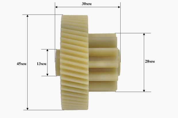 Шестерня Vitek/Elenberg/Polaris, Д45/28мм