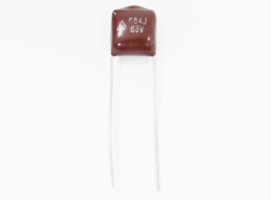 CAP  0.68mkF  63V  5% (684) CL21X mini пленочный конденсатор