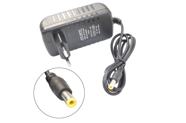 Блок питания 220V/12V  1.5A JDT-1215 (5.5x2.5) импульсный (адаптер)