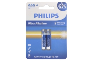 Philips LR03-2BL Ultra (AAA) батарейка (1шт.)