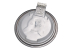 HP-F180A Конфорка ЭКЧ-2,0  Д-180 (с нерж. ободом) Wellton