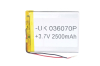 00-00023167 Аккумулятор 3.7V 2500mAh 3.0x60x70mm универсальный с проводками
