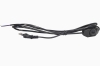 Шнур сетевой с диммером 2x0.75mm 2.0м черный Y010/CEE7/16