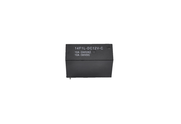 Реле JQX-14F1 (14F1) Катушка 12V, одна группа, 10А 29х12,6х20,6