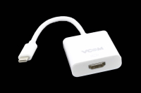 0476729 Кабель-адаптер USB 3.1 Type-Cm - HDMI A(f), VCOM СU423, 0.15m