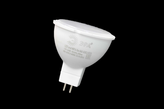 Лампа светодиодная Эра LED smd MR16-5W-840-GU5.3 Eco