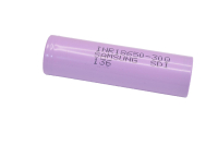 Аккумулятор 18650 Samsung 1000mA 3.7V LI- ion INR18650-30P (розовый)