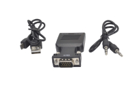 25511 Адаптер переходник HDMI-VGA- AUX