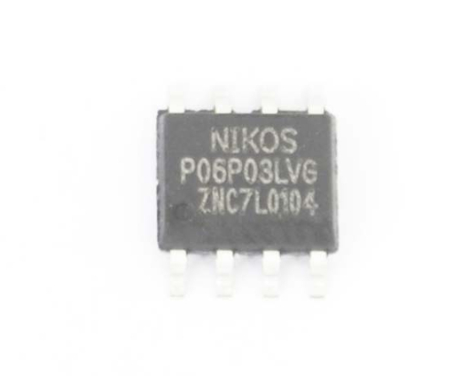 P06P03LVG (30V 6A 2.5W P-Channel MOSFET) SO8 Транзистор