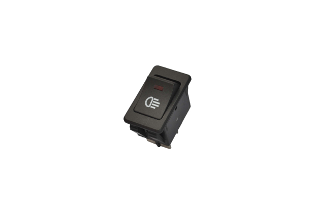Переключатель ASW-17D On-Off красный 12V 35A (4c) 36-4440