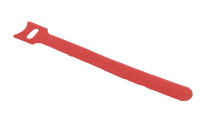 Хомут-липучка 150x12mm красный (100шт)
