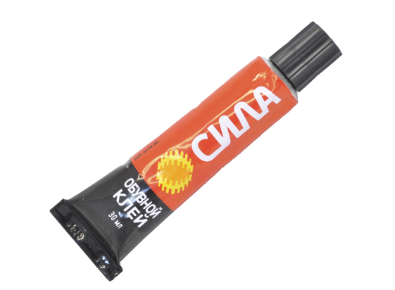Клей "Сила" SSTB-30, 30мл, обувной